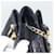Borsa BALLY in pelle nera e oro Auth 196018 Nero D'oro - vista 15