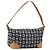 Céline Borsa a tracolla CELINE C Macadam Canvas Blue Gold Auth bs36746 D'oro