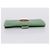 Cartera larga GUCCI de cuero Verde Oro Auth 197116A Dorado - vista 6