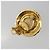 Orecchini CHANEL metallo Gold CC Auth 195943A D'oro - vista 6