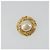 Orecchini CHANEL metallo Gold CC Auth 195943A D'oro - vista 7