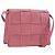 Bolso de hombro BOTTEGA VENETA MAXI INTRECCIATO Cassette Pink Gold Auth bs36741 Rosa Dorado