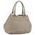 Borsa PRADA in pelle beige tono oro Auth 195487