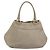 Borsa PRADA in pelle beige tono oro Auth 195487 - vista 2