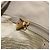 Borsa PRADA in pelle beige tono oro Auth 195487 - vista 21