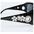 Bulgari Gafas de sol BVLGARI Plastic Black Silver Auth bs36734 Negro Plata - vista 5