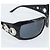 Bulgari Gafas de sol BVLGARI Plastic Black Silver Auth bs36734 Negro Plata - vista 8