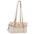 Borsa a tracolla con catena Miu Miu Pelle Beige Tono Oro Auth 195430A