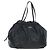 Ribbon Borsa a mano PRADA con nastro laterale in pelle nera e oro BR4240 Auth am12234V Nero D'oro
