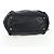Ribbon Borsa a mano PRADA con nastro laterale in pelle nera e oro BR4240 Auth am12234V Nero D'oro - vista 11