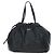 Ribbon Borsa a mano PRADA con nastro laterale in pelle nera e oro BR4240 Auth am12234V Nero D'oro - vista 2
