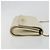 Céline Borsa a tracolla con catena CELINE Pelle White Gold Auth bs36725 Bianco D'oro - vista 4