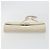 Céline Borsa a tracolla con catena CELINE Pelle White Gold Auth bs36725 Bianco D'oro - vista 9