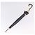 Céline Parapluie CELINE C Macadam Canvas Nylon Blanc Or Auth 193721M Doré - vue 14