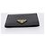Saffiano Portafoglio Compatto PRADA Pelle Safiano Nero Oro Auth 196043A D'oro - vista 7
