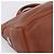 Céline Borsa a mano CELINE Boogie Bag in pelle marrone argento Auth BA14938A - vista 11
