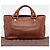 Céline Borsa a mano CELINE Boogie Bag in pelle marrone argento Auth BA14938A - vista 24