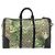 Borsa Boston GUCCI GG Supreme Blooms PVC 2way Beige Silver 406380 Auth 192425A Argento - vista 3