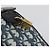 Borsa a mano Christian Dior Trotter Canvas PVC Navy Gold Auth bs36749 D'oro Blu navy - vista 15