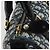 Borsa a mano Christian Dior Trotter Canvas PVC Navy Gold Auth bs36749 D'oro Blu navy - vista 16