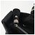 Borsa Tote Salvatore Ferragamo Gancini in pelle nera e argento Auth 195388A Nero - vista 15