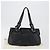 Borsa Tote Salvatore Ferragamo Gancini in pelle nera e argento Auth 195388A Nero - vista 24