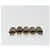 LOUIS VUITTON Set di 10 Lucchetti Lucchetto metallo Gold LV Auth 192561 D'oro - vista 4