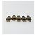 LOUIS VUITTON Set di 10 Lucchetti Lucchetto metallo Gold LV Auth 192561 D'oro - vista 6