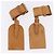 LOUIS VUITTON Porta etichette Powanie 10 Set Powanie Leather Beige LV Auth 192570 - vista 8