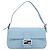 Borsa a tracolla FENDI Mamma Baguette Azzurro Argento Auth 196364M Blu chiaro - vista 2