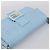 Borsa a tracolla FENDI Mamma Baguette Azzurro Argento Auth 196364M Blu chiaro - vista 6