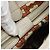 Borsa a tracolla GUCCI GuccissimaGG in pelle Avorio e Tono Oro 145778 Auth 196158A Crudo - vista 21