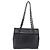 Borsa a tracolla Salvatore Ferragamo in pelle nera e argento Auth ka5635 Nero - vista 2