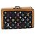 LOUIS VUITTON Multicolor Porte Monnaie Viennois Wallet M92987 LV Auth 196471A Nero - vista 3