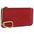 LOUIS VUITTON Epi Pochette Cles Coin Purse Red M63807 LV Auth 194483A