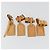 LOUIS VUITTON Etichetta per nome Powanie 10 Set Powanie Leather Beige LV Auth 192566 - vista 6