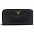 Saffiano PRADA Langbeutel aus Safiano-Leder Schwarz Gold Auth bs36755 Golden - Ansicht 2