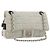 Borsa a catena CHANEL Sports Line Choco Bar in cotone grigio con CC argento Auth 194404A Marrone