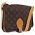 LOUIS VUITTON Monogram Cartouchiere MM Shoulder Bag M51253 LV Auth BA14643 Monogramma