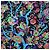 Hermès Foulard HERMES "fantaisies indiennes" Seta Multicolor Auth 195787M Multicolore - vista 6
