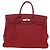 Hermès Borsa a mano HERMES Birkin 40 Taurillon Clemence Red Gold Auth 195314SM Rosso D'oro - vista 2