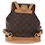 Zaino LOUIS VUITTON Monogram Montsouris MM M51136 LV Auth 195295A Monogramma - vista 2