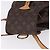Zaino LOUIS VUITTON Monogram Montsouris MM M51136 LV Auth 195295A Monogramma - vista 7