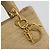 Borsa Christian Dior Lady Dior Canage Nylon Beige Gold Auth bs36737 D'oro - vista 14