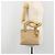 Borsa Christian Dior Lady Dior Canage Nylon Beige Gold Auth bs36737 D'oro - vista 23