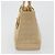Borsa Christian Dior Lady Dior Canage Nylon Beige Gold Auth bs36737 D'oro - vista 4