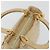 Borsa Christian Dior Lady Dior Canage Nylon Beige Gold Auth bs36737 D'oro - vista 6