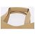 Borsa a mano LOEWE in pelle beige e oro autentica ka5669V D'oro - vista 8
