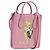 Borsa Tote GUCCI Bananya in pelle 2way Rosa Oro 671623 Auth 193778SAM