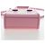 Borsa Tote GUCCI Bananya in pelle 2way Rosa Oro 671623 Auth 193778SAM - vista 12